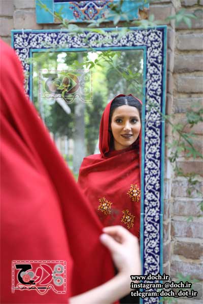balochi-needlework-red-scarf